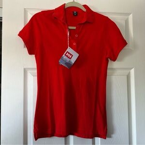 Helly Hansen Women's Vibrant Red Button Down Shirt